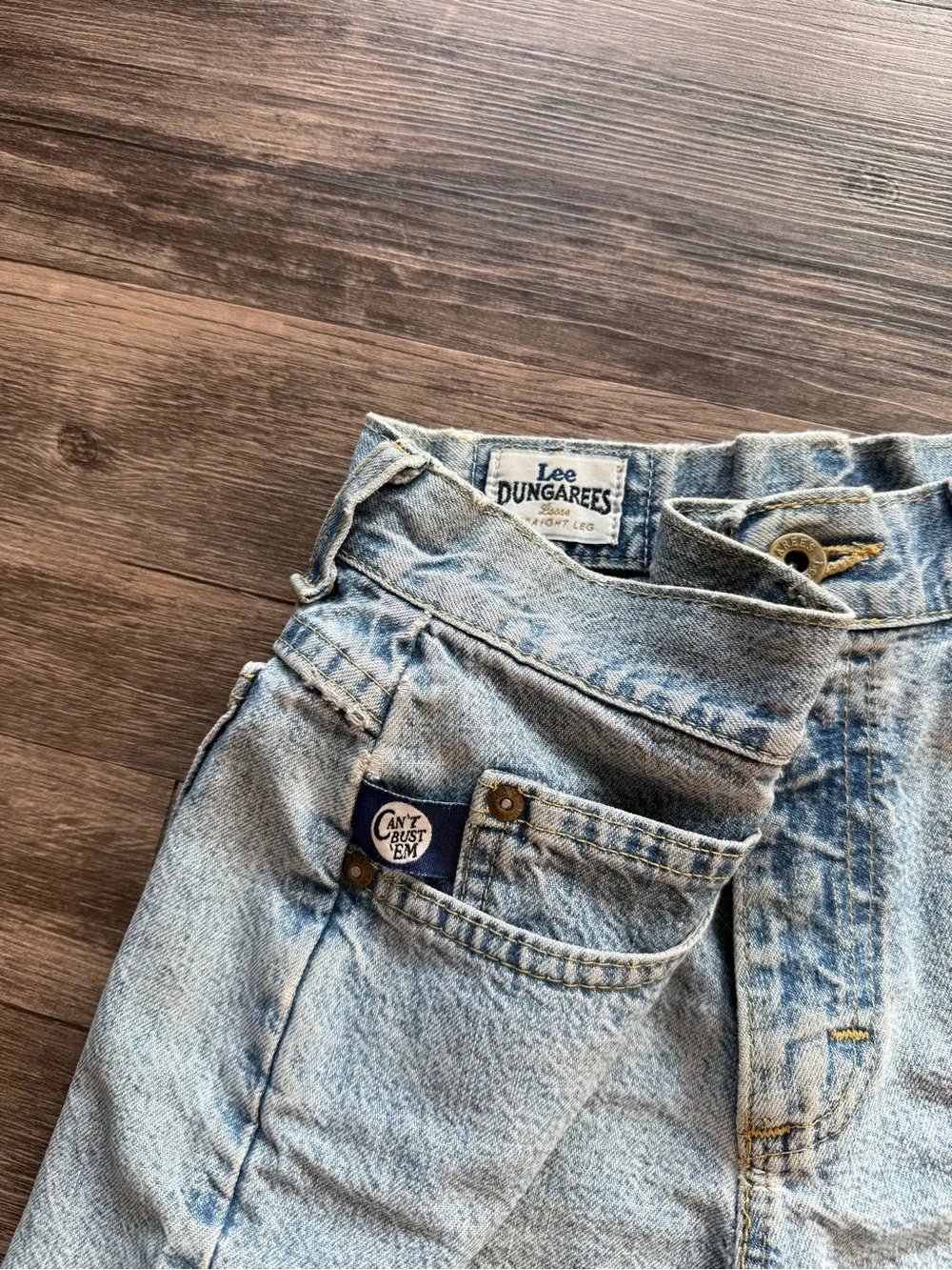 Lee Light Wash Denim Jean Shorts